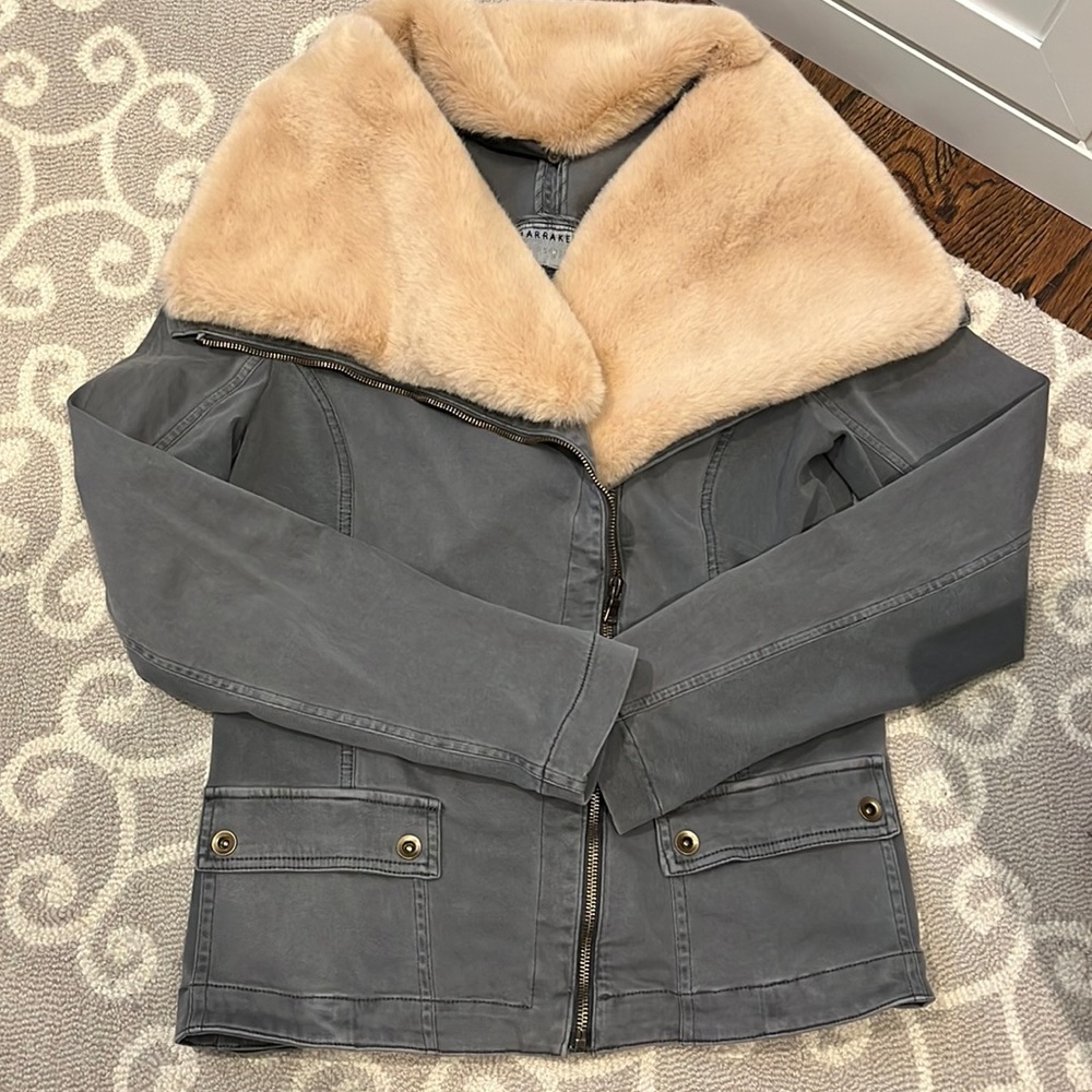 Marrakech jacket (Anthropology) green size M